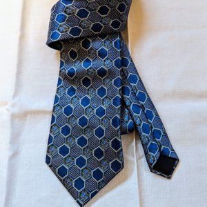 LANVIN PARIS TIE SILK 100% MADE IN FRANCE